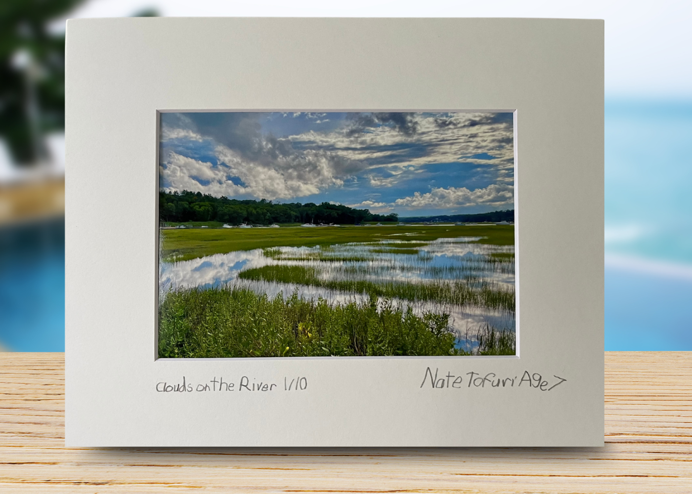 "Clouds on the River" - Scituate, MA