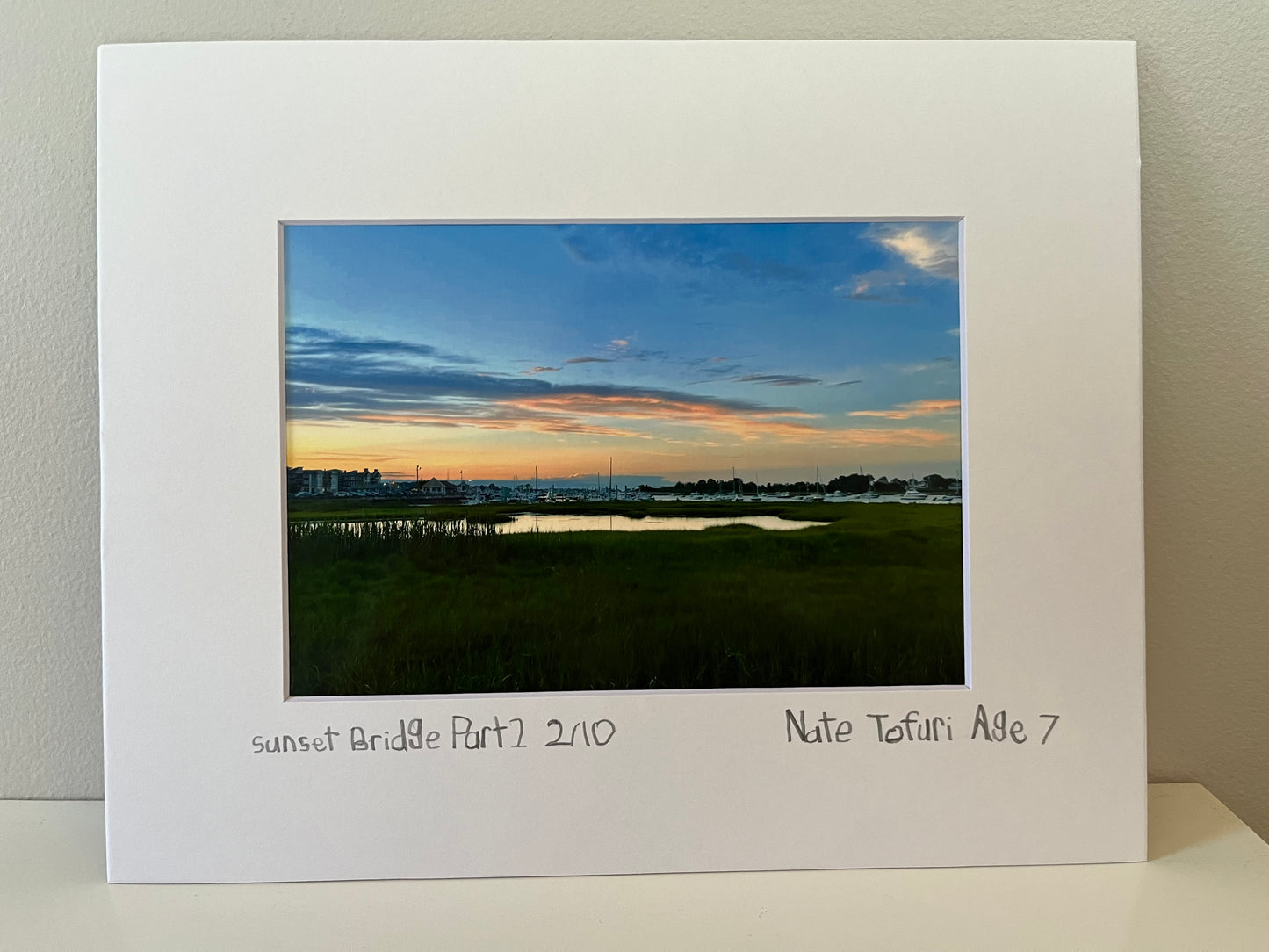 "Sunset Bridge Part 2" - Scituate, MA