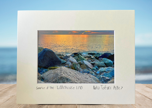 "Sunrise at the Lighthouse" - Scituate, MA