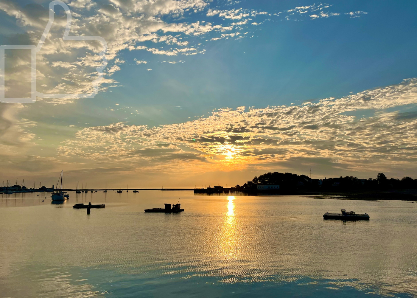 "First Cliff Sunrise" - Scituate, MA